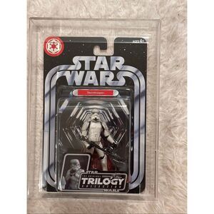2004 AFA Graded 8.5 Hasbro Star Wars Storm Trooper action figure